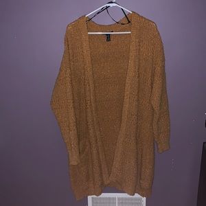 Knee length cardigan
